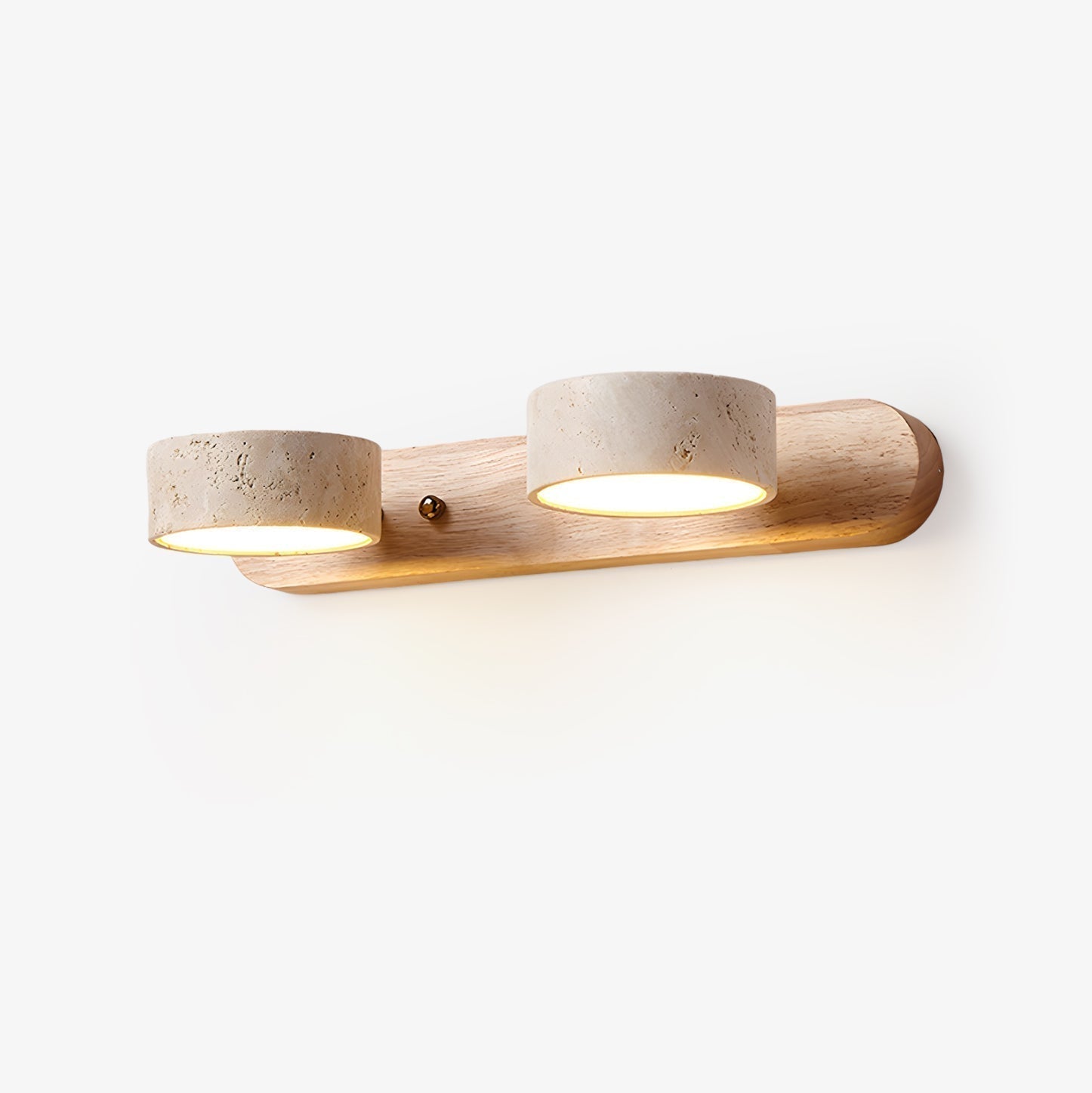Dual-Light LED Wall Sconce Fixture