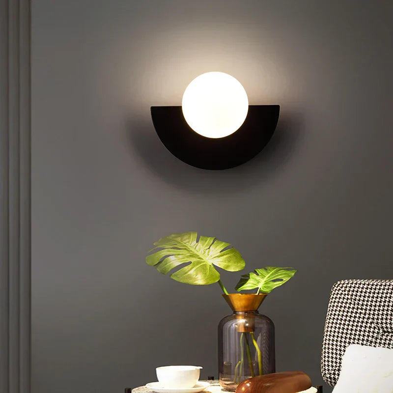 Dimmable LED Flush Mount Wall Light for Living Room Hallway