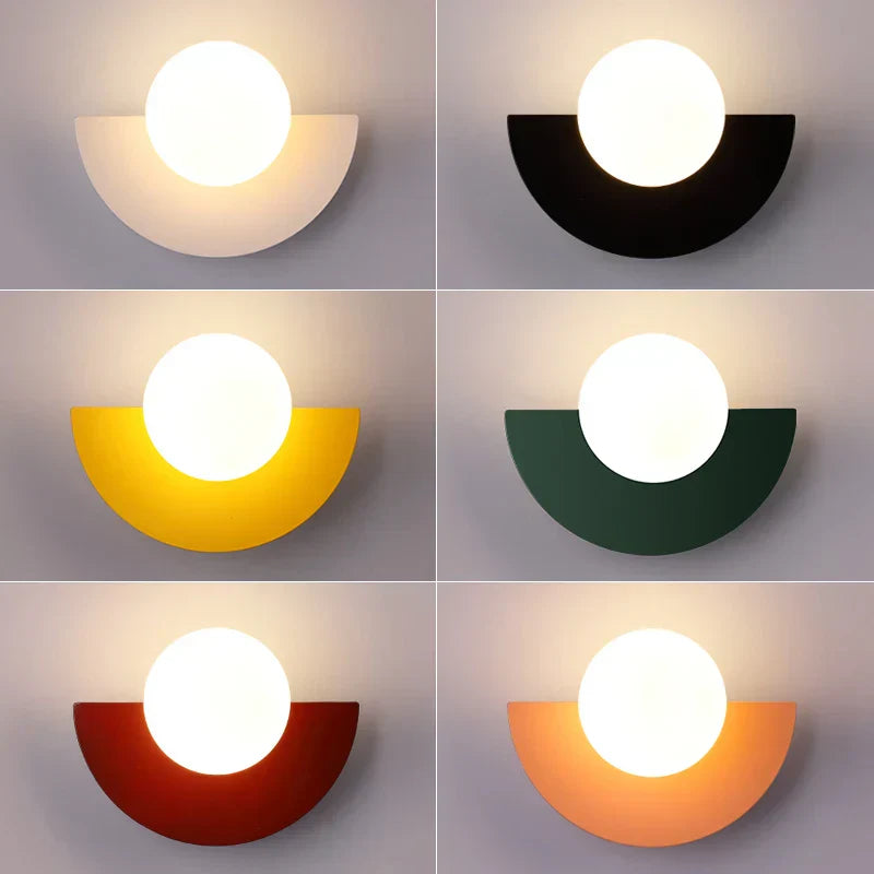 Dimmable LED Flush Mount Wall Light for Living Room Hallway