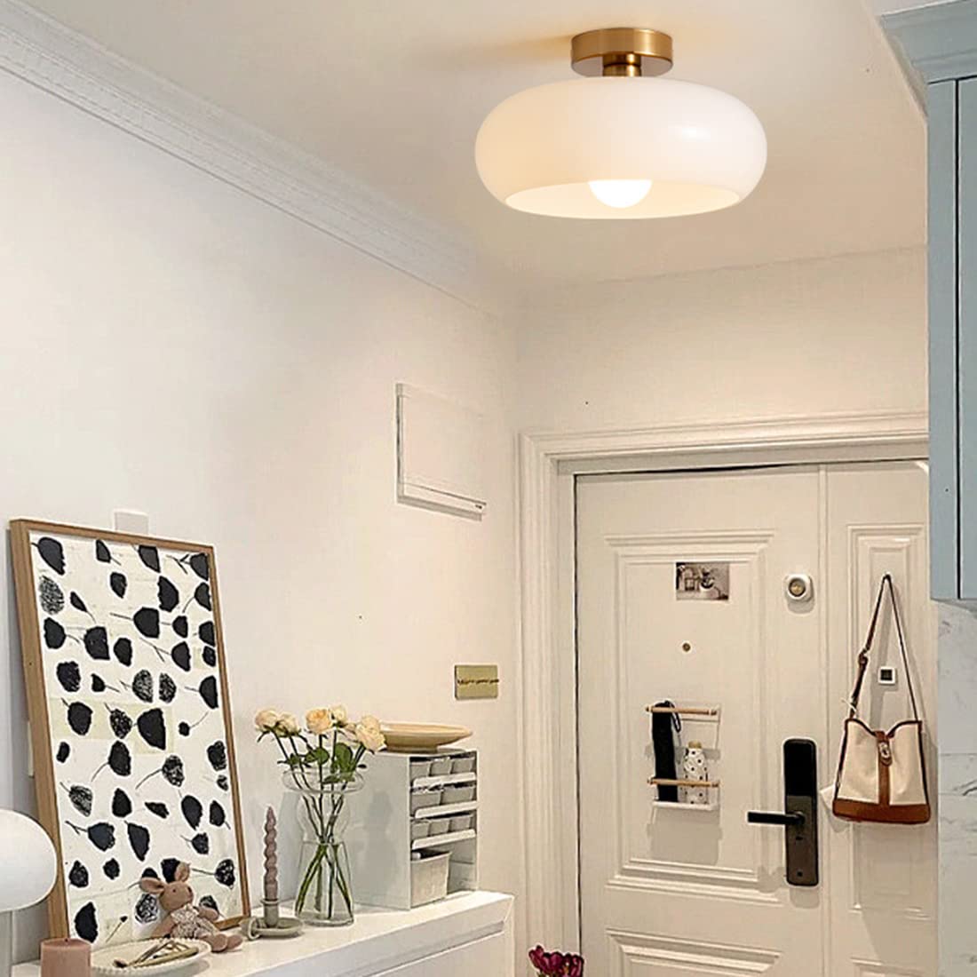 Round Flush Mount Ceiling Light