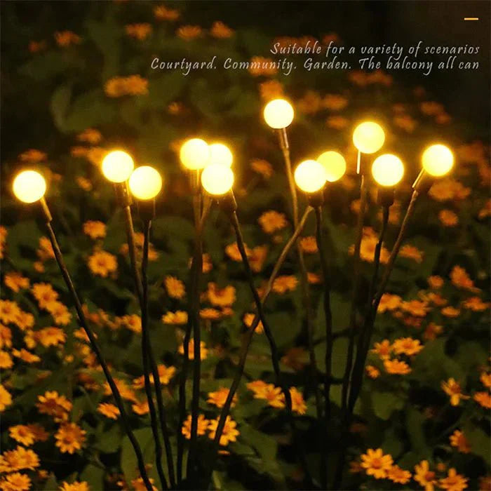 Solar LED Butterfly Decor