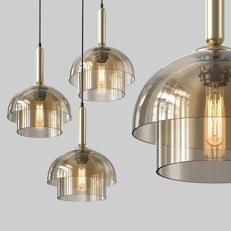 Clear Glass Globe Pendant Light Fixture