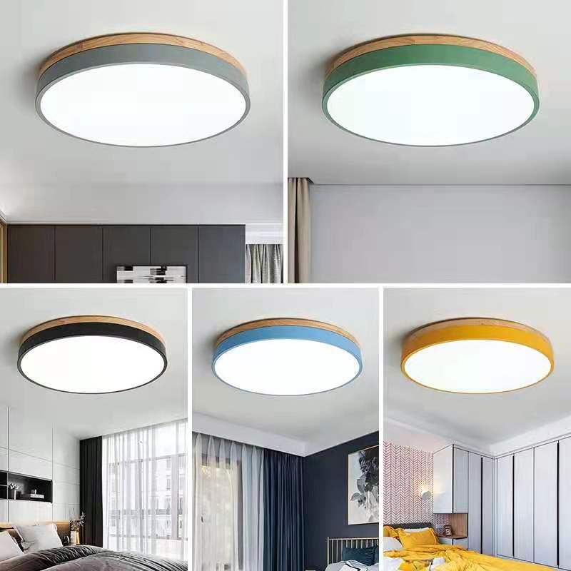 Flush Mount Circular LED Ceiling Light Fixture