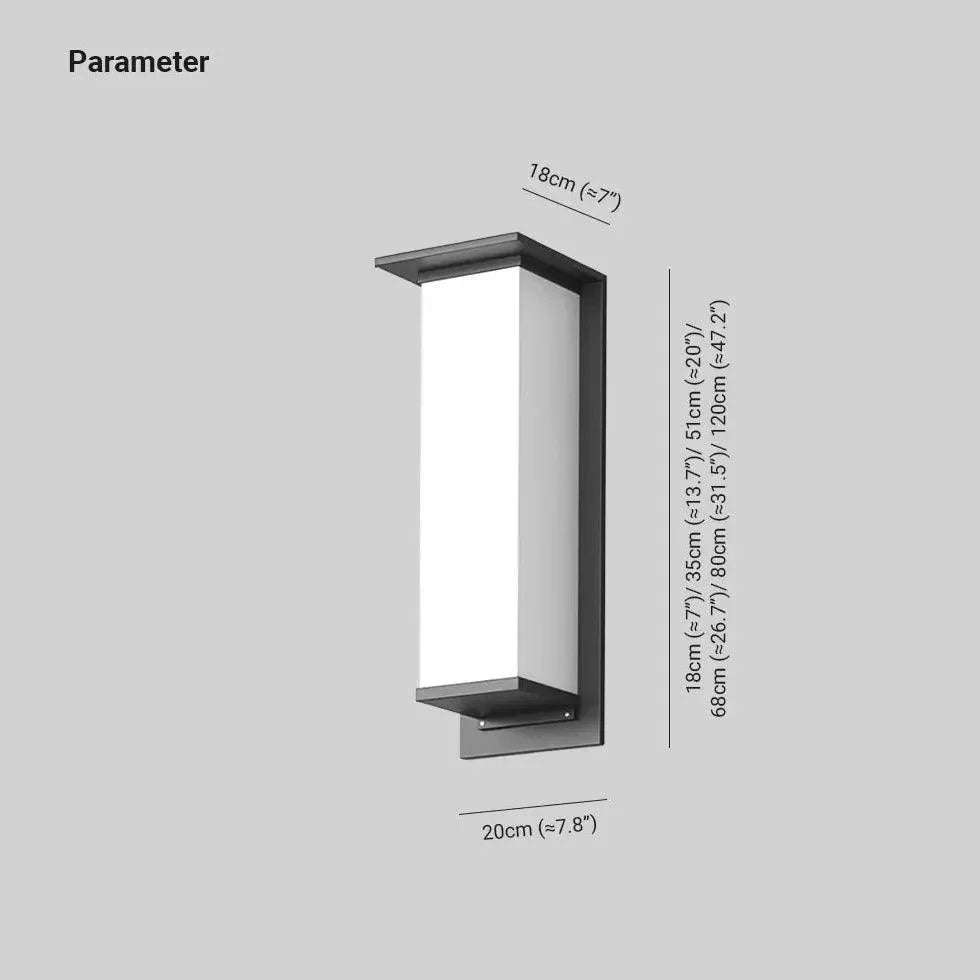 Solar Outdoor Wall Lamp