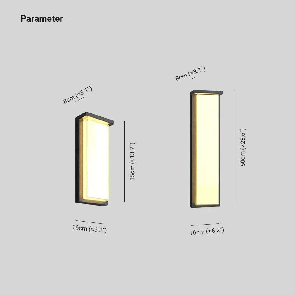 Solar-Powered Outdoor Wall Lanterns Garden Lighting