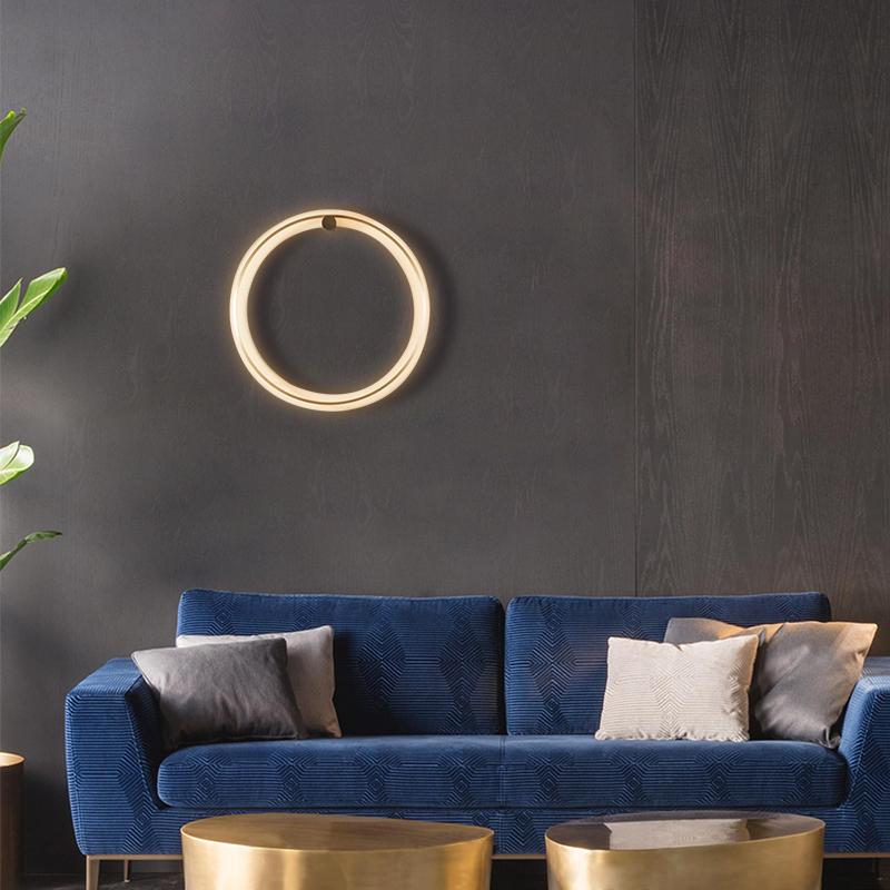 Circular LED Wall Light