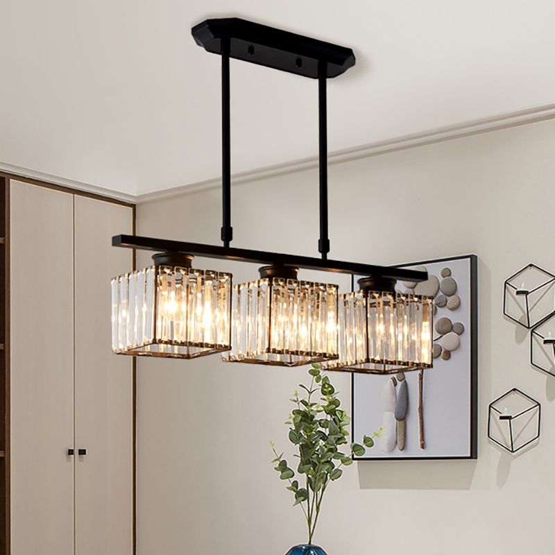Linear Pendant Light Fixture LED Ceiling Light