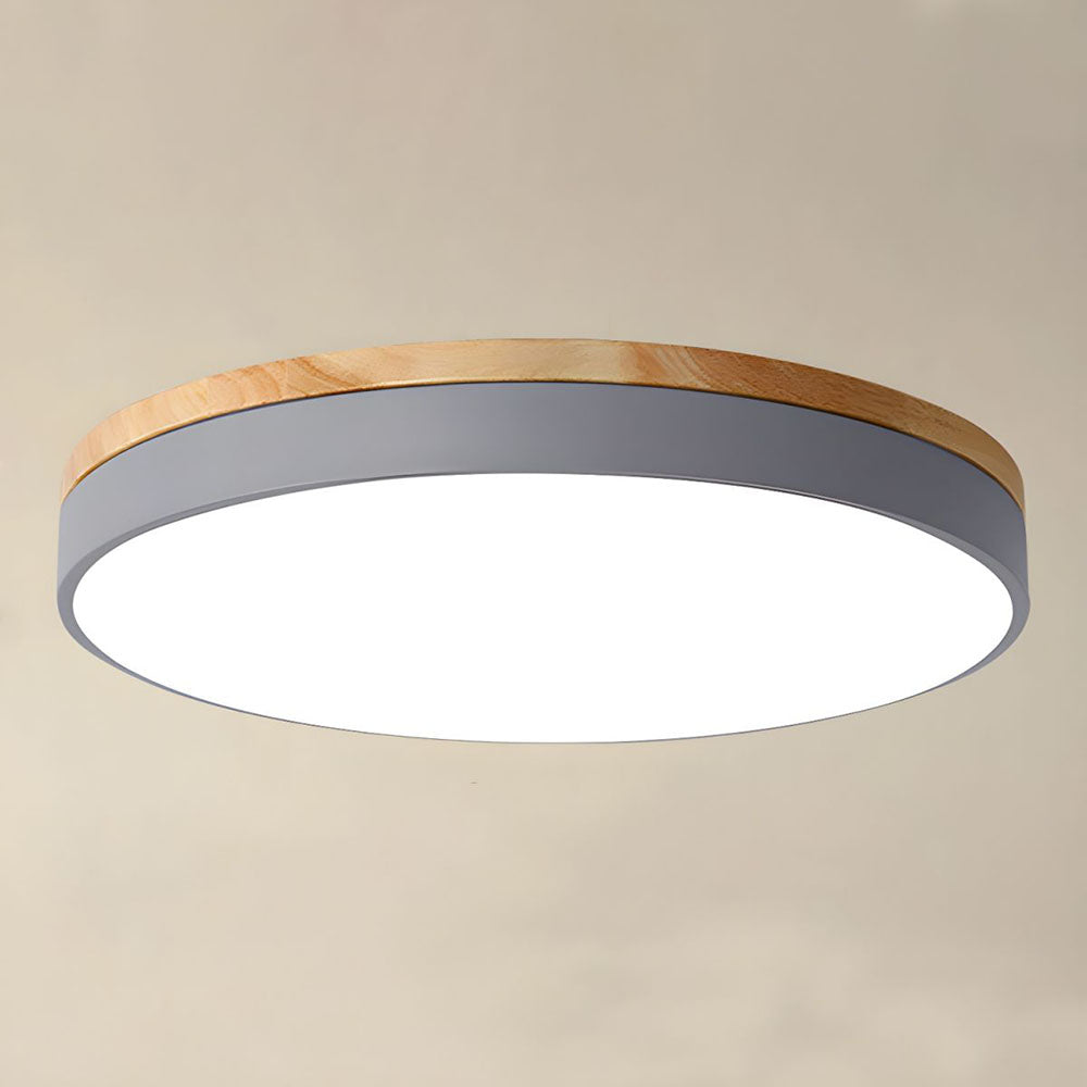 Flush Mount Circular LED Ceiling Light Fixture