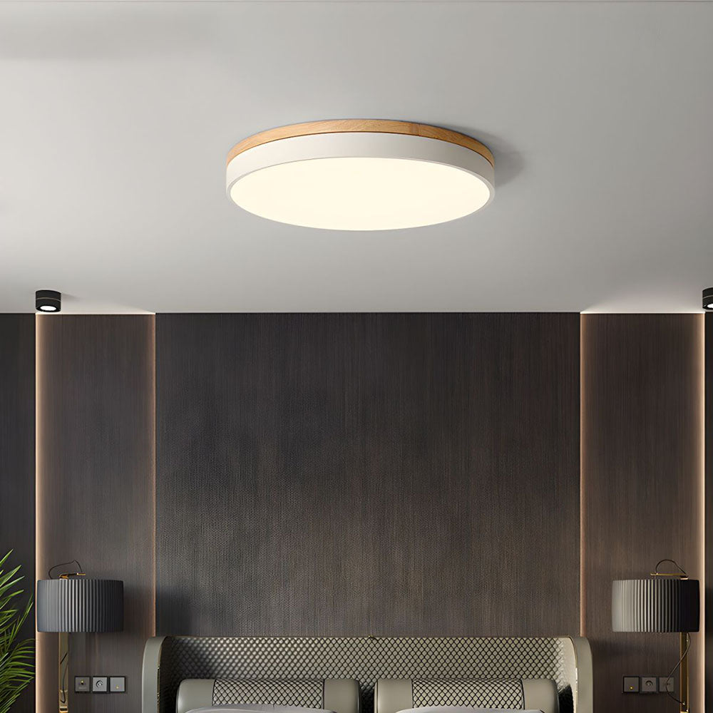 Flush Mount Circular LED Ceiling Light Fixture