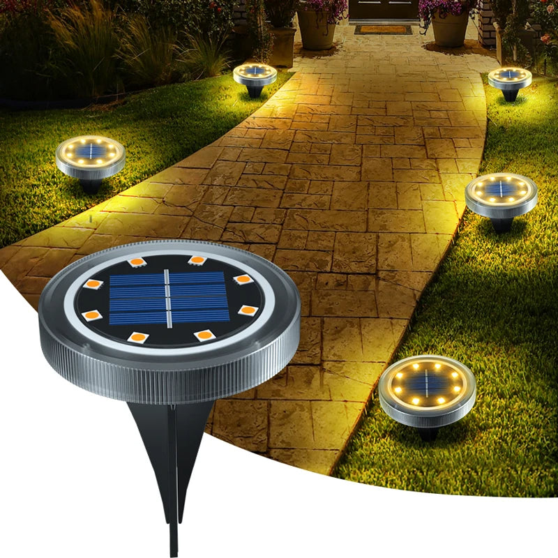 Solar LED Garden Lights Waterproof Outdoor