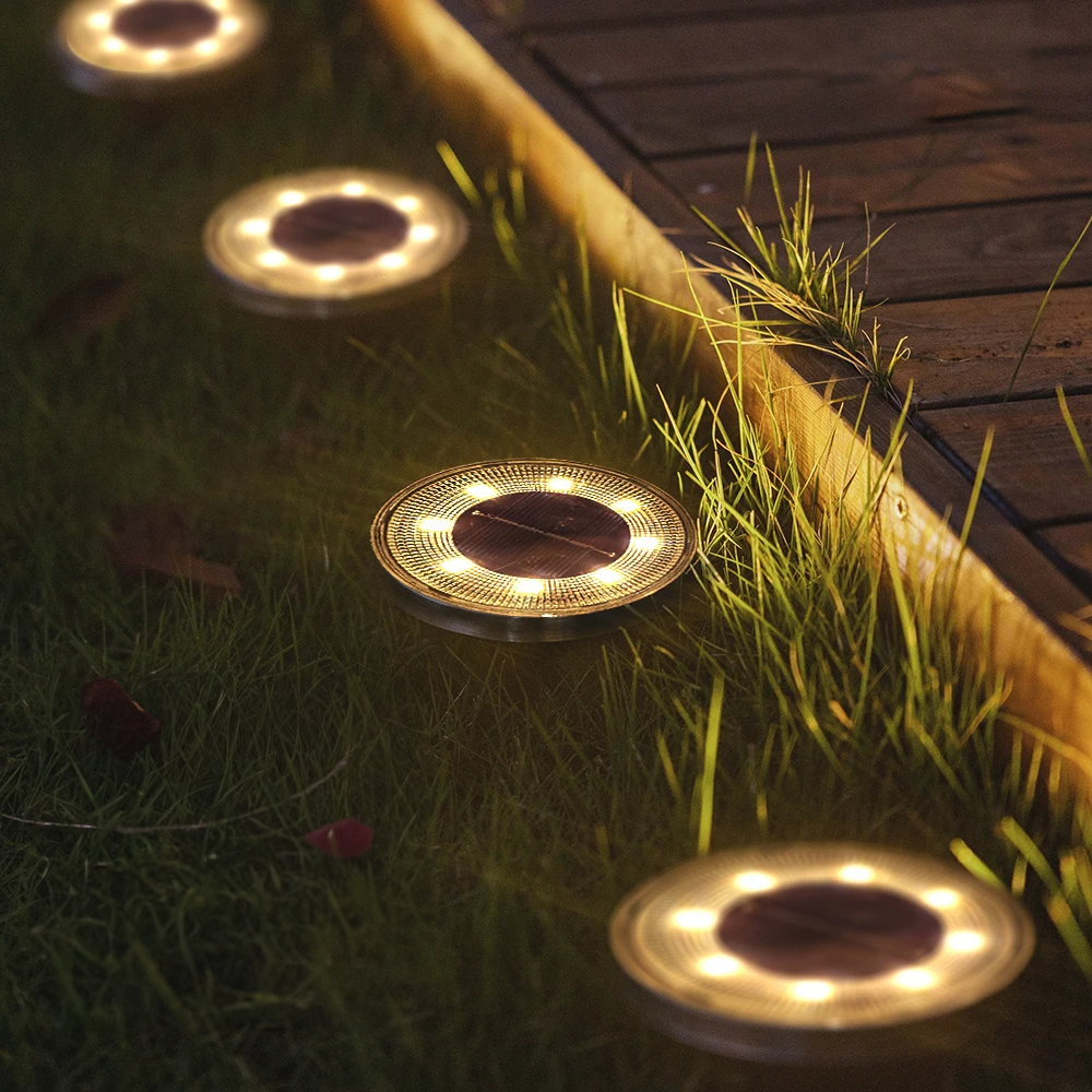 Solar LED Garden Lights Waterproof Outdoor