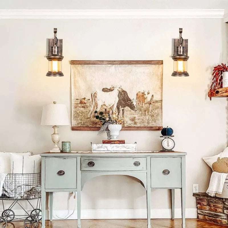 Industrial Wall Sconce Light Fixture Indoor Lighting