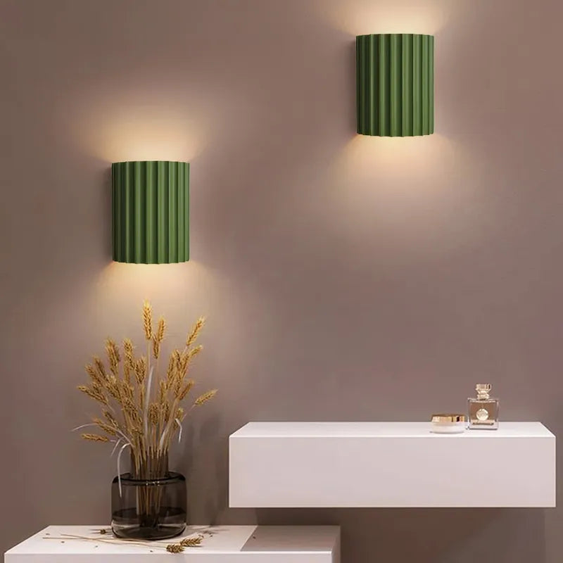 Semi-Circle LED Wall Light Fixture