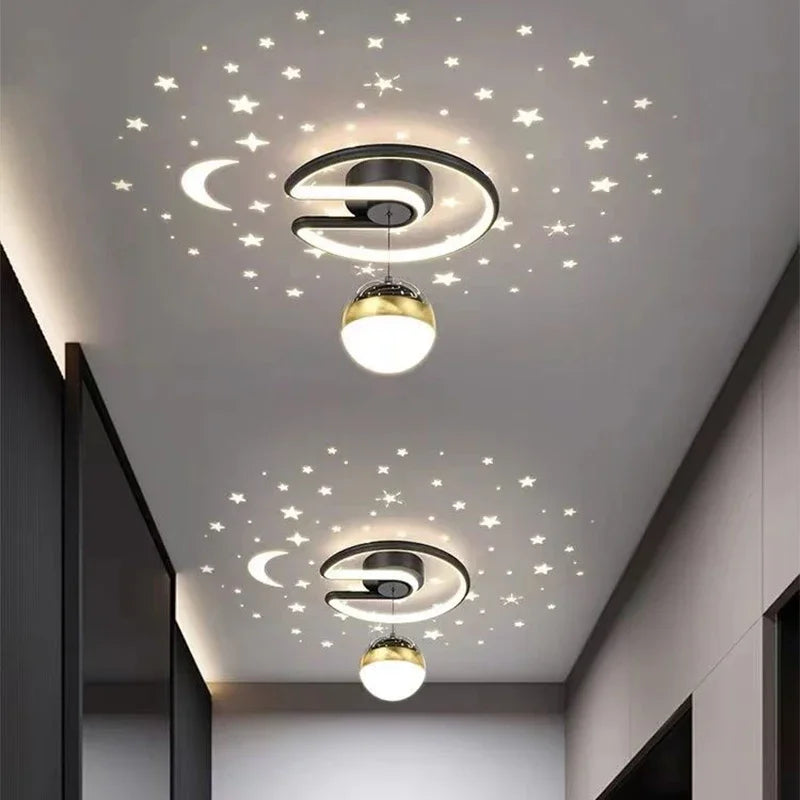 LED Flush Mount Ceiling Light Chandelier Starry Sky for Kids Rooms
