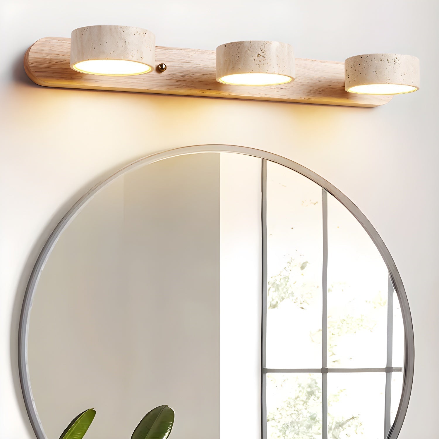 Dual-Light LED Wall Sconce Fixture