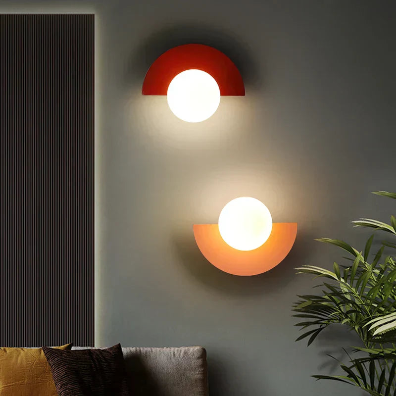 Dimmable LED Flush Mount Wall Light for Living Room Hallway
