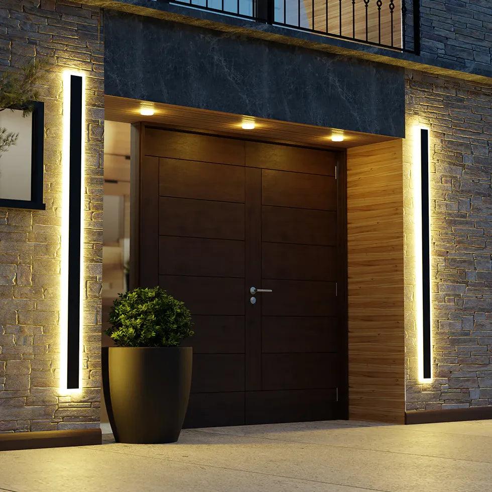 LED Outdoor Wall Light Fixture for Garden Patio Illumination